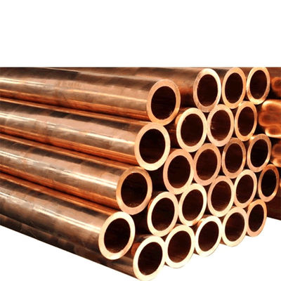 Stock Copper Pipe Seamless Copper Tube for Air Conditioner and Refrigeration Equipment