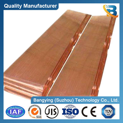 Customized 5mm Thickness 99.999% Copper Cathode Pure Copper Sheet and Copper Plate