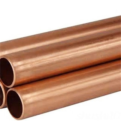 1/4h 1/2h Hard Soft Astmb88 Copper Water Tube 50mm Annealed Straight Pipe 1-12m Length