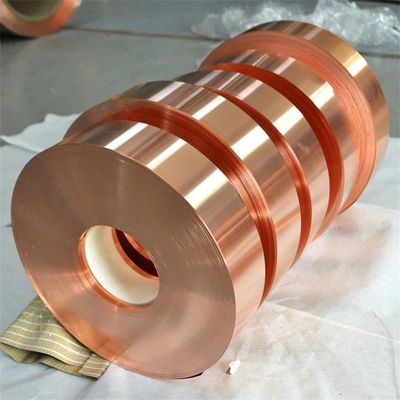 C1100 C1200 C1020 C5191 99.9% Copper Strip Coil 0.1-3.0mm Soft Pure Custom Copper Roll