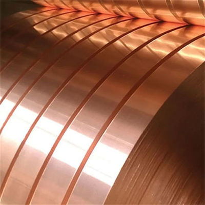 Oil Cooler Pipe Copper Strips 013mm C11000 C2680 C17200 Customize Brass Bronze Coil