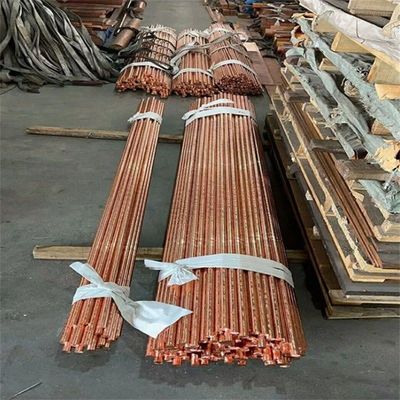 8mm 16mm C2600 Copper Brass Bar with Customization Option 35-45 Hardness