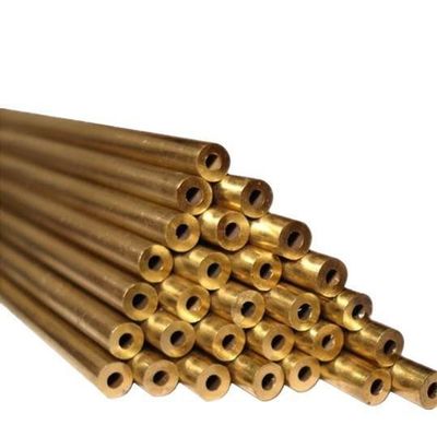 ASTM Standard Customized Request Thin Thickness 0.2-80 mm Hollow Brass Tube Square Pipe