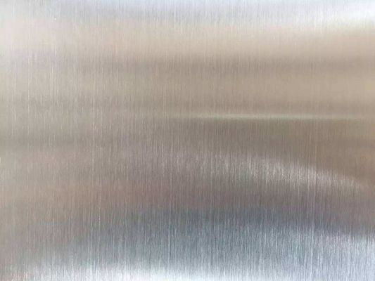 1220X2440mm Silver Brush Finishing Aluminum Composite Sheet with 0.2-500mm Thickness